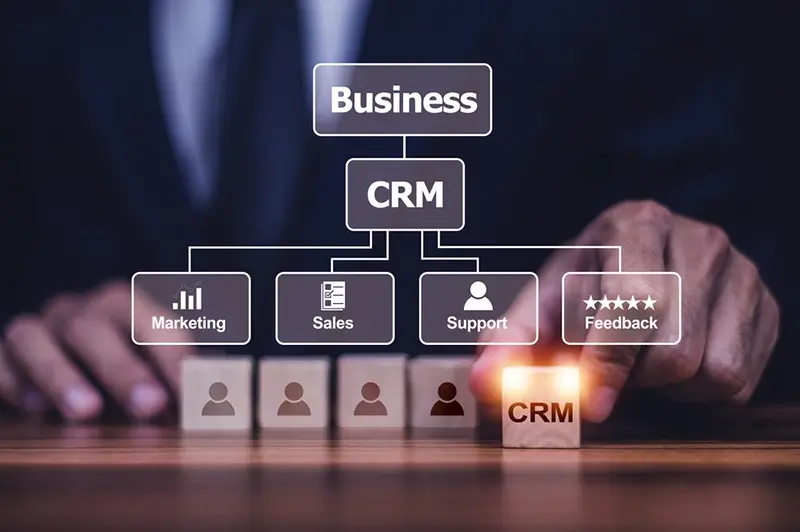 Custom ERP and CRM Dashboard
